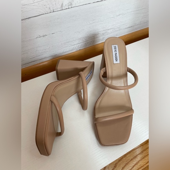 Steve Madden Polly Natural Heel Size 11 - Picture 6 of 15